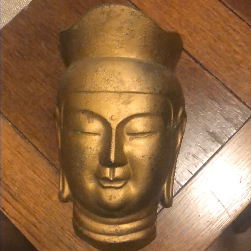 Brass Buddha Head